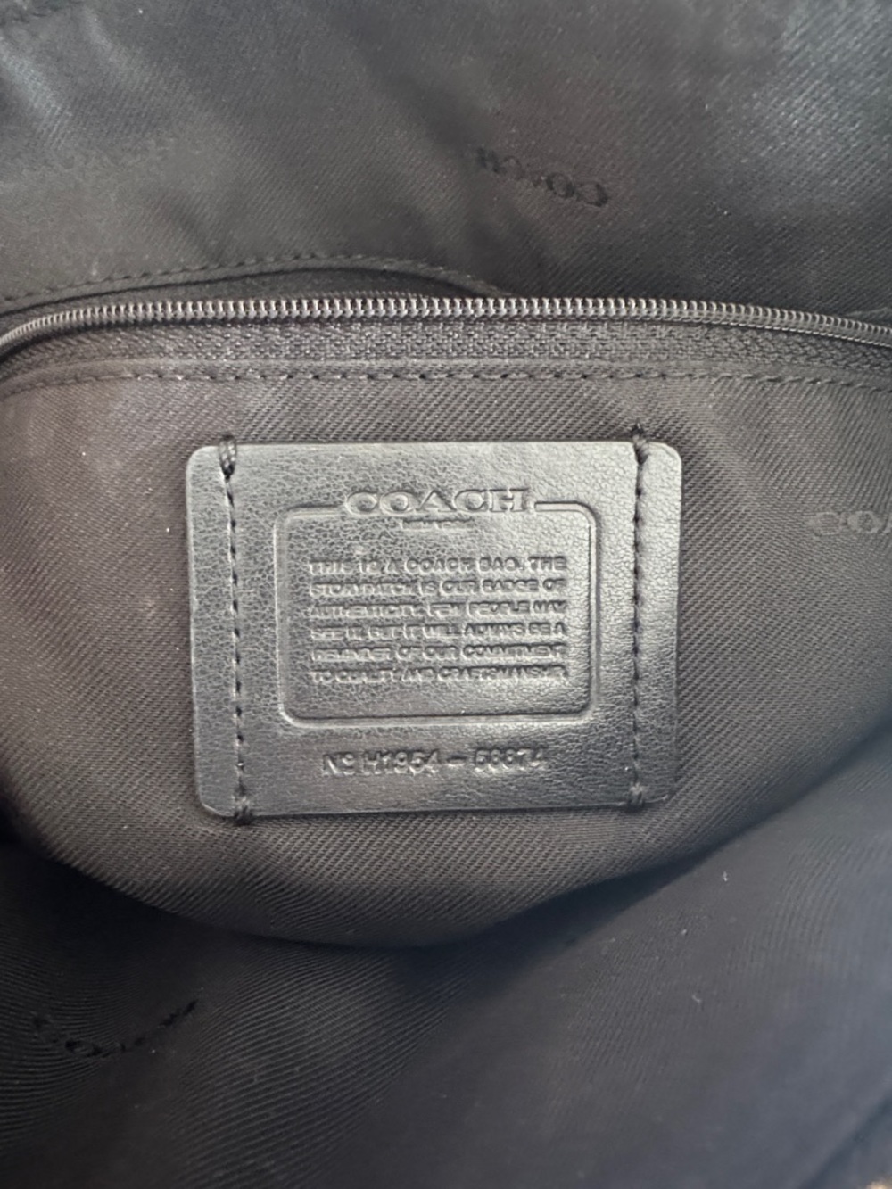 Coach purse with dust bag - Picture 5 of 15